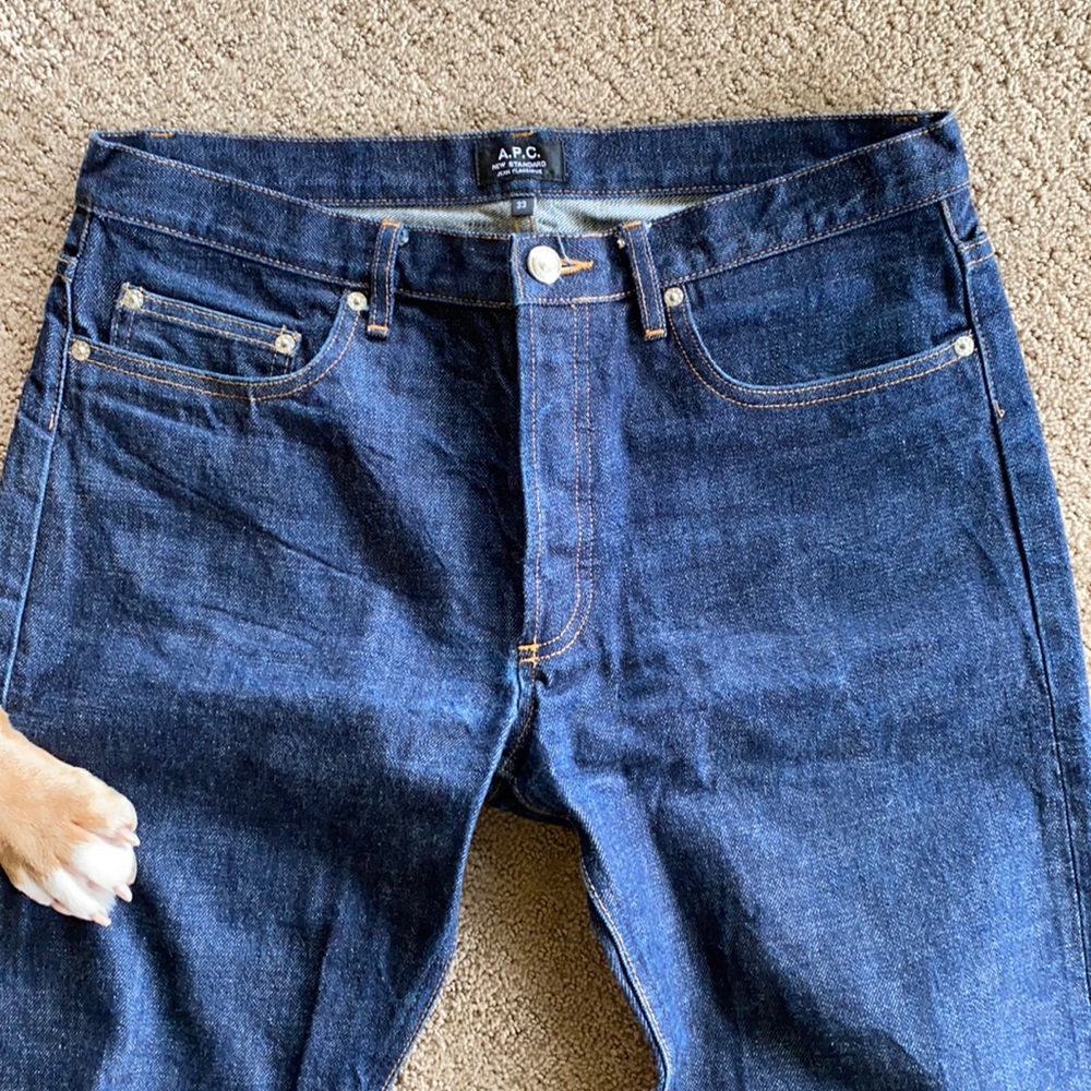 APC Standard Jean 14.5oz Japanese raw denim 33